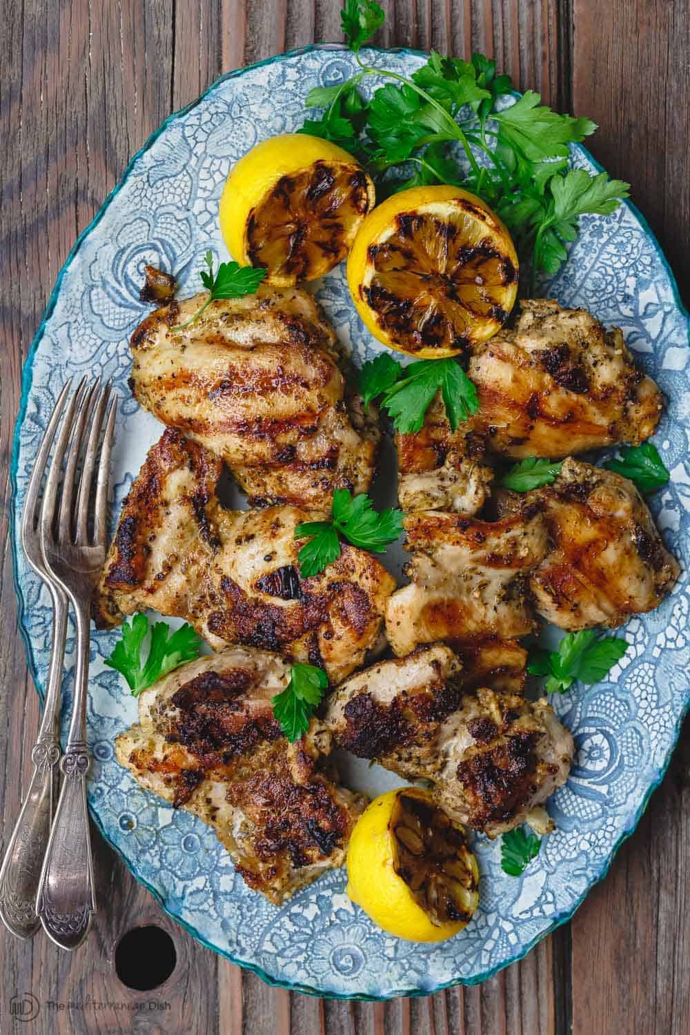 Easy Mediterranean Lemon Chicken Marinade for Grilling